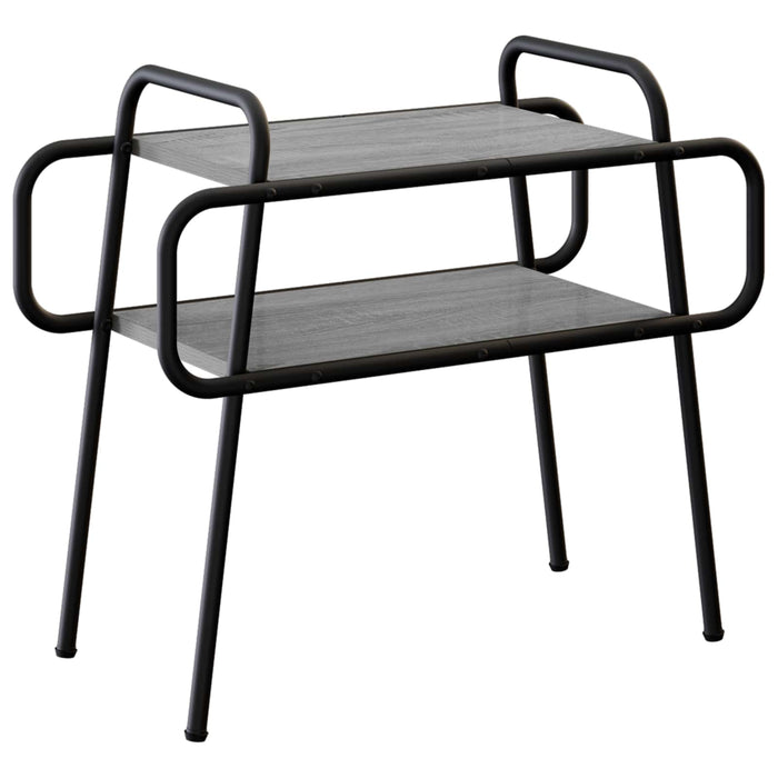 Masă de cafea Sonoma gri 60 x 30 x 51 cm Lemn prelucrat WALTI