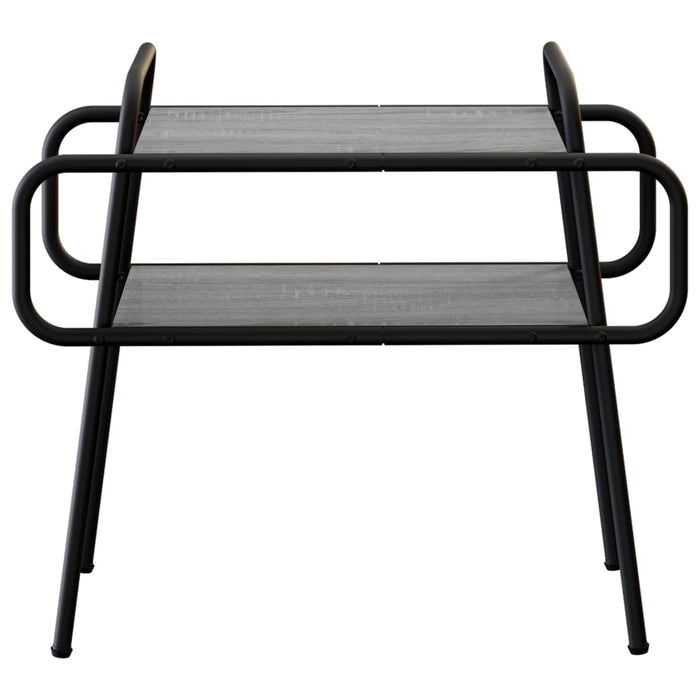 Masă de cafea Sonoma gri 60 x 30 x 51 cm Lemn prelucrat WALTI