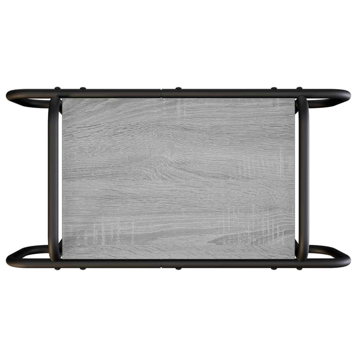 Masă de cafea Sonoma gri 60 x 30 x 51 cm Lemn prelucrat WALTI