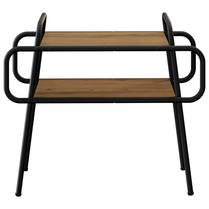 Masă de cafea Stejar Artizanal 60 x 30 x 51 cm Lemn prelucrat WALTI