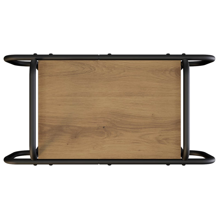 Masă de cafea Stejar Artizanal 60 x 30 x 51 cm Lemn prelucrat WALTI