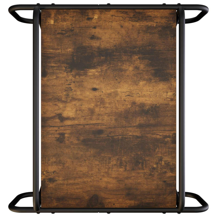 Masă de cafea Stejar fumuriu 60 x 60 x 51 cm Lemn prelucrat WALTI