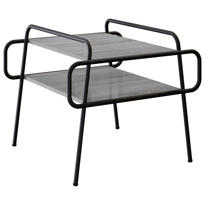 Masă de cafea Sonoma gri 60 x 60 x 51 cm Lemn prelucrat WALTI
