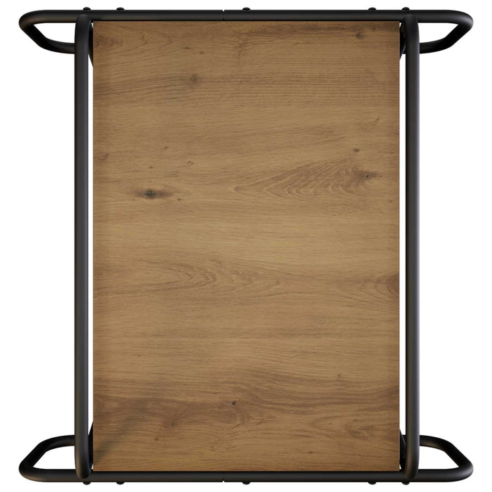 Masă de cafea Stejar Artizanal 60 x 60 x 51 cm Lemn prelucrat WALTI