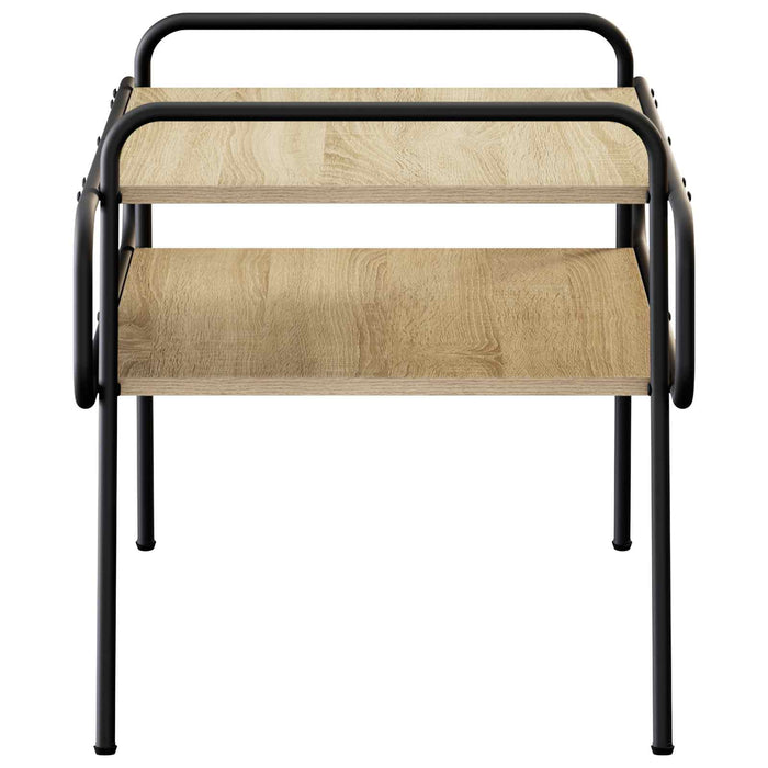 Masă de cafea Stejar Sonoma 70 x 50 x 51 cm Lemn prelucrat WALTI