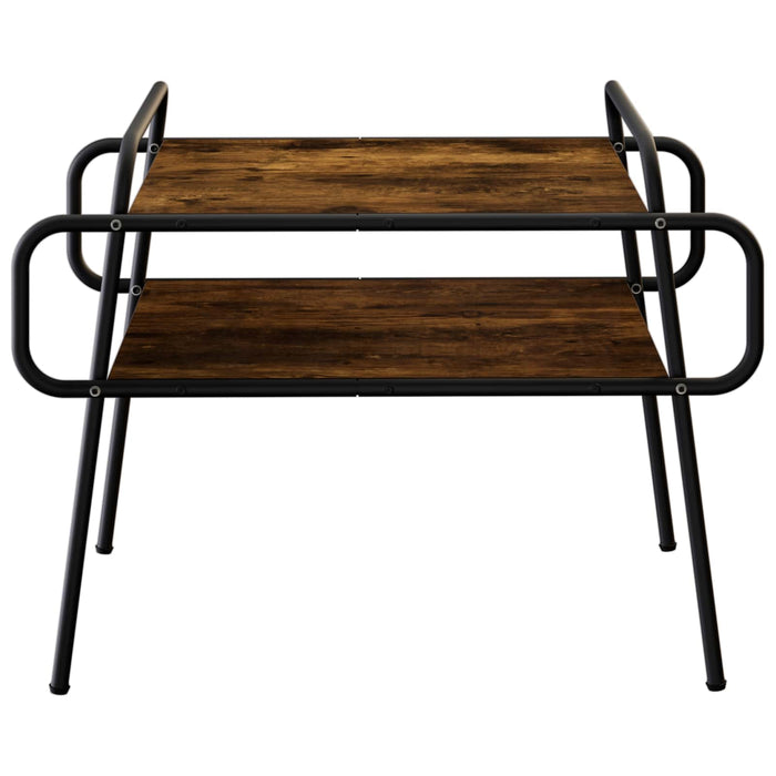 Masă de cafea Stejar fumuriu 70 x 50 x 51 cm Lemn prelucrat WALTI