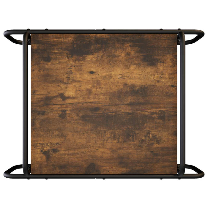 Masă de cafea Stejar fumuriu 70 x 50 x 51 cm Lemn prelucrat WALTI