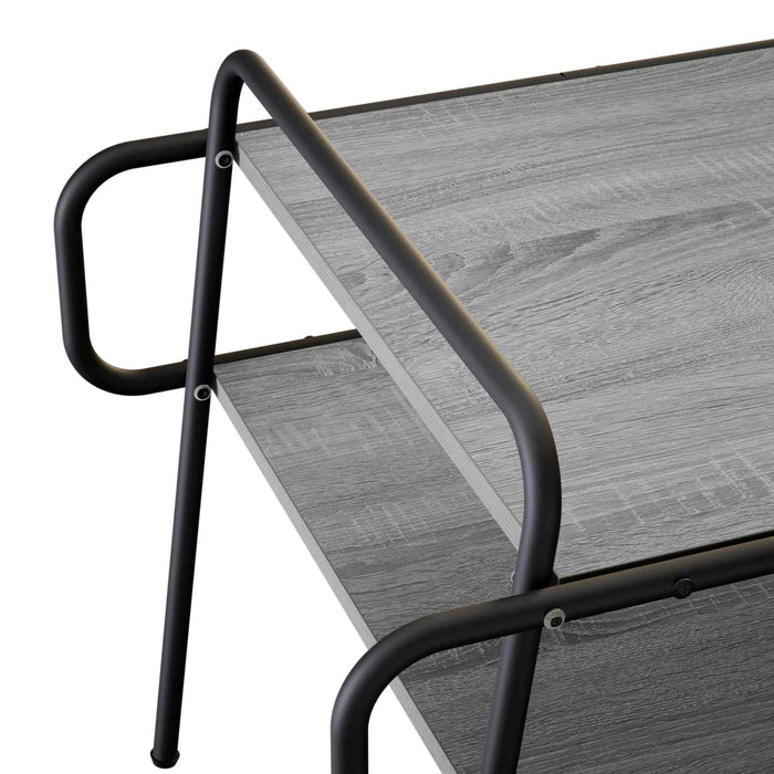 Masă de cafea Sonoma gri 70 x 50 x 51 cm Lemn prelucrat WALTI