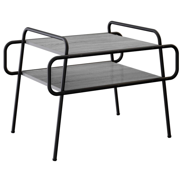 Masă de cafea Sonoma gri 70 x 50 x 51 cm Lemn prelucrat WALTI