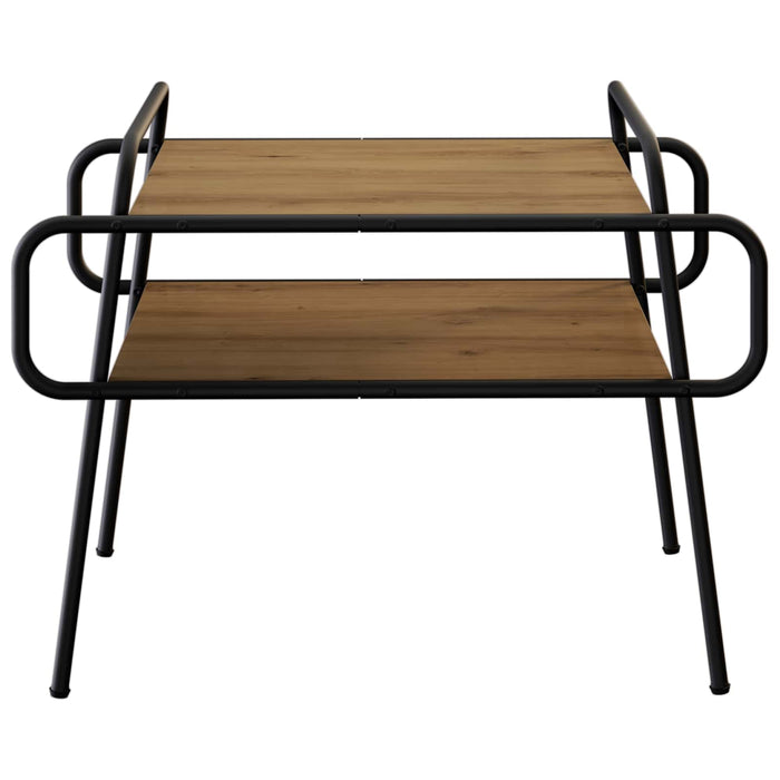 Masă de cafea Stejar Artizanal 70 x 50 x 51 cm Lemn prelucrat WALTI