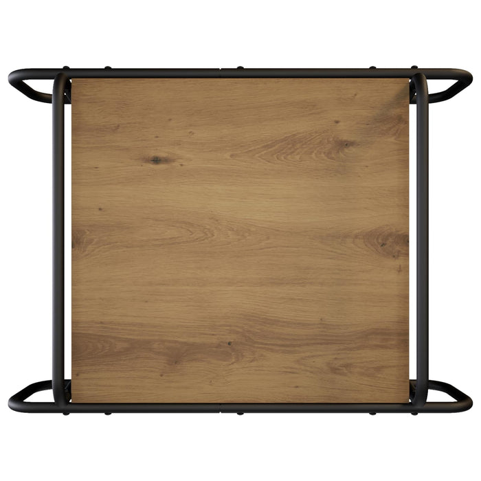 Masă de cafea Stejar Artizanal 70 x 50 x 51 cm Lemn prelucrat WALTI