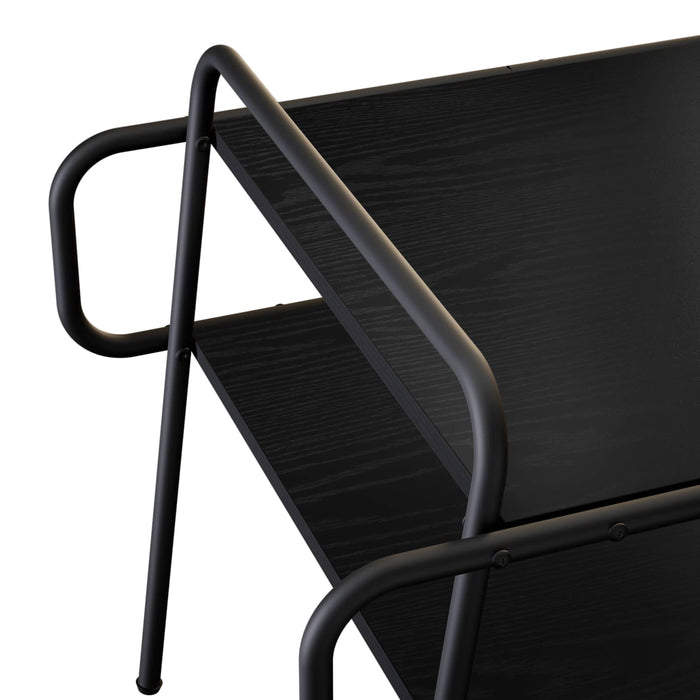 Masă de cafea Stejar Negru 100 x 50 x 51 cm Lemn prelucrat WALTI