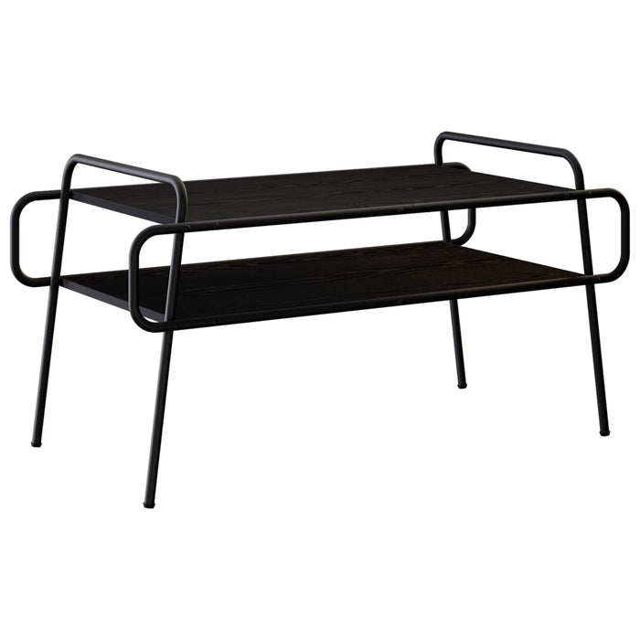 Masă de cafea Stejar Negru 100 x 50 x 51 cm Lemn prelucrat WALTI