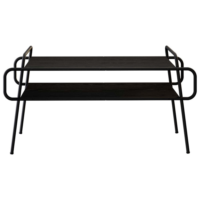 Masă de cafea Stejar Negru 100 x 50 x 51 cm Lemn prelucrat WALTI