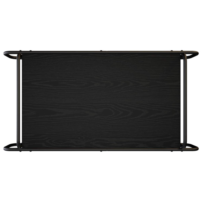 Masă de cafea Stejar Negru 100 x 50 x 51 cm Lemn prelucrat WALTI