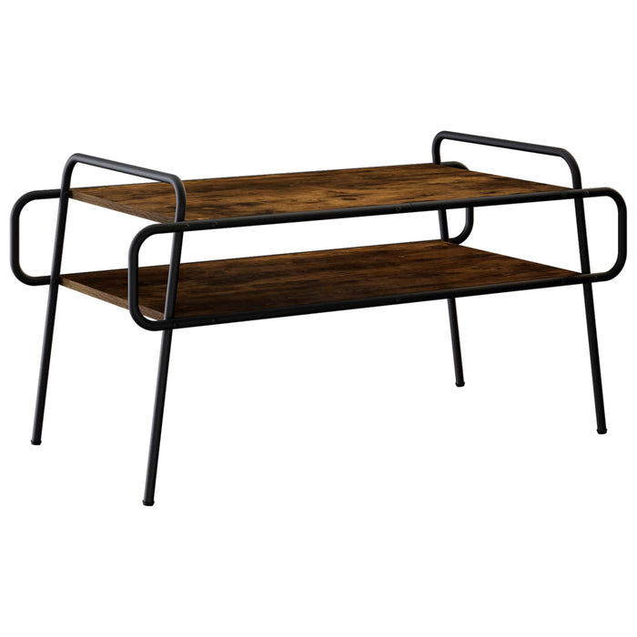 Masă de cafea Stejar fumuriu 100 x 50 x 51 cm Lemn prelucrat WALTI