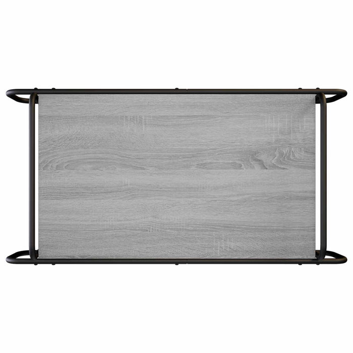 Masă de cafea Sonoma gri 100 x 50 x 51 cm Lemn prelucrat WALTI