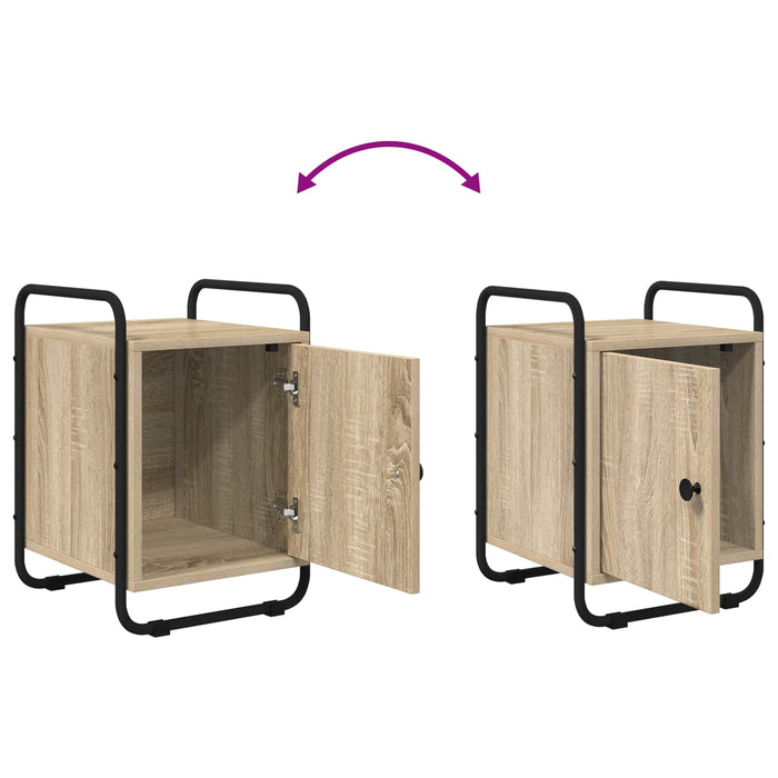Dulap de noapte Stejar Sonoma 35 x 36,5 x 50 cm Lemn prelucrat WALTI