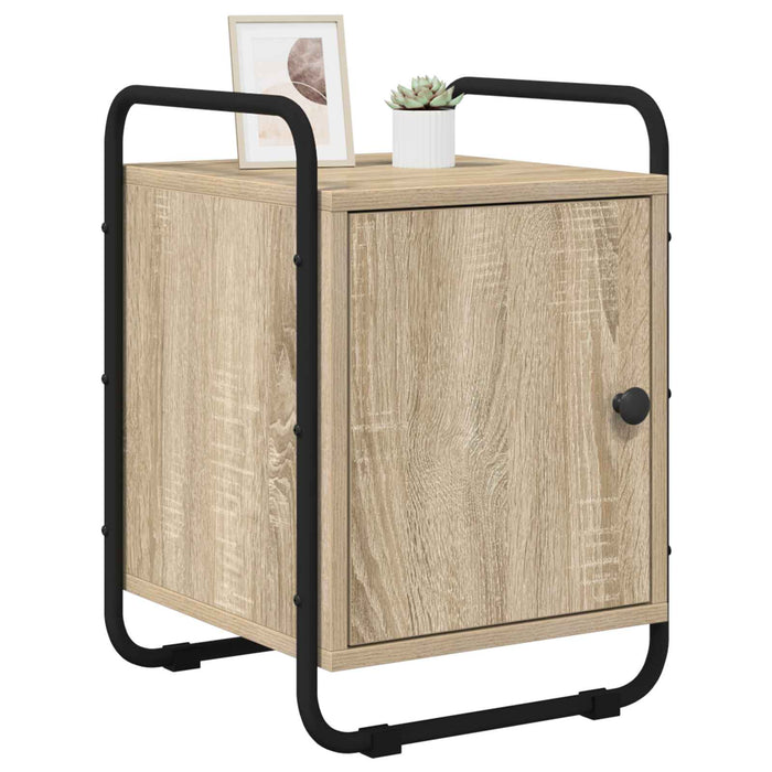 Dulap de noapte Stejar Sonoma 35 x 36,5 x 50 cm Lemn prelucrat WALTI