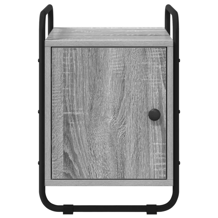 Dulap de noapte Sonoma gri 35 x 36,5 x 50 cm Lemn prelucrat WALTI
