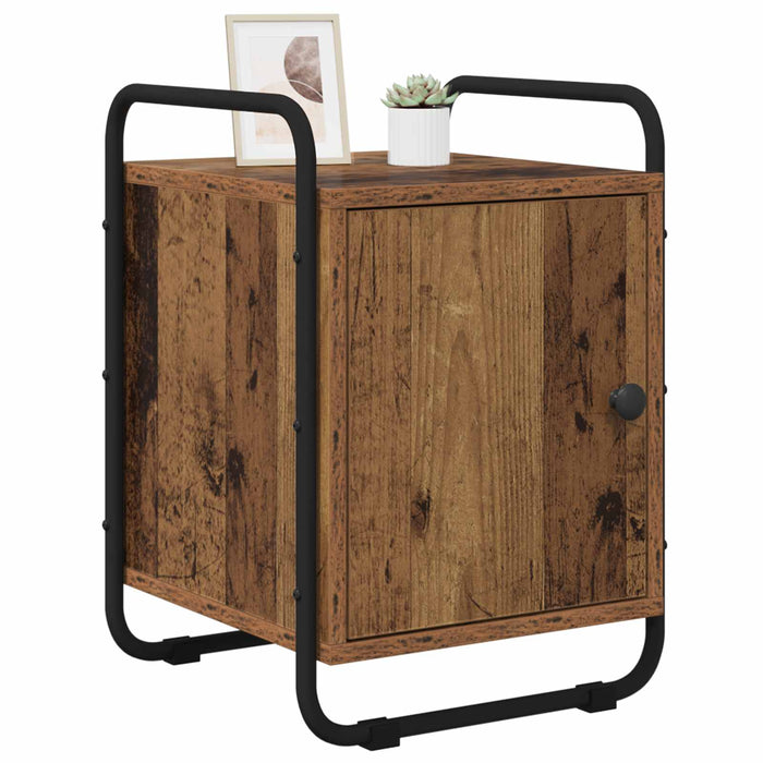Dulap de noapte Lemn vechi 35 x 36,5 x 50 cm Lemn prelucrat WALTI