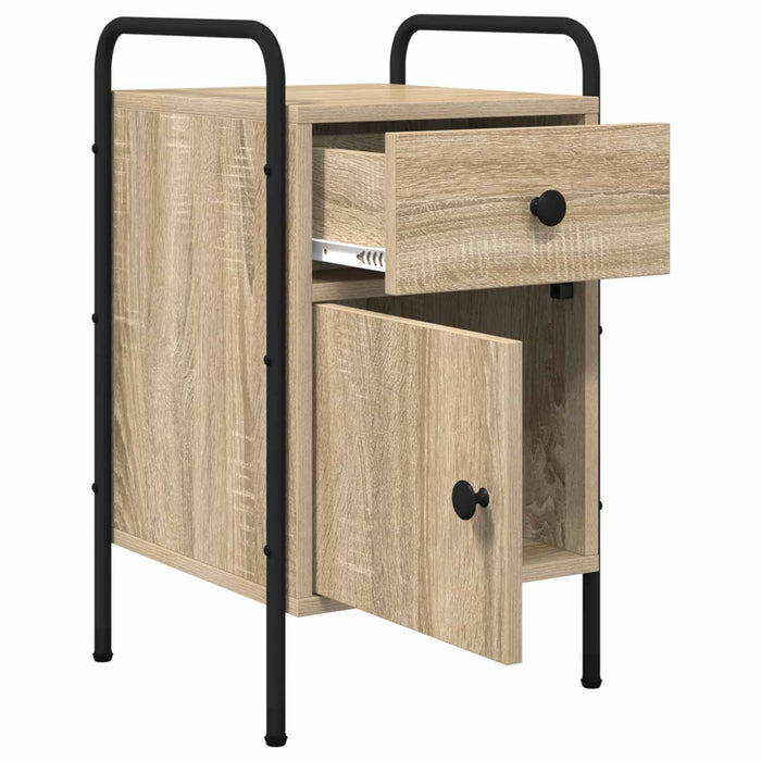 Dulap de noapte Stejar Sonoma 35 x 36,5 x 61 cm Lemn prelucrat WALTI