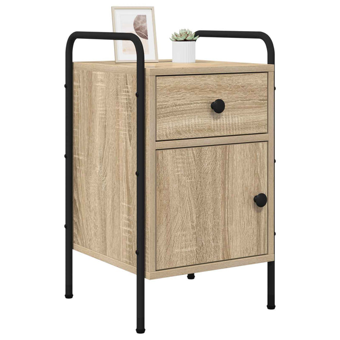 Dulap de noapte Stejar Sonoma 35 x 36,5 x 61 cm Lemn prelucrat WALTI