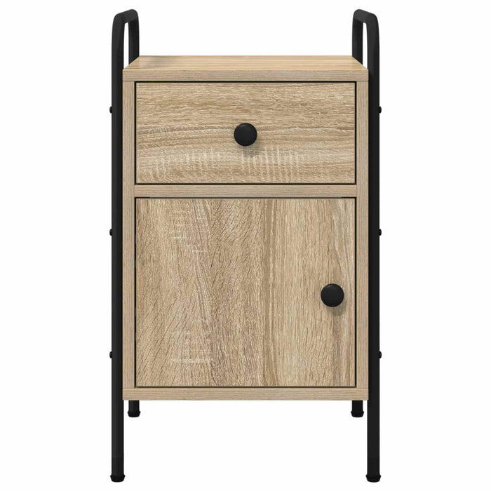 Dulap de noapte 2 buc. Stejar Sonoma 35 x 36,5 x 61 cm WALTI