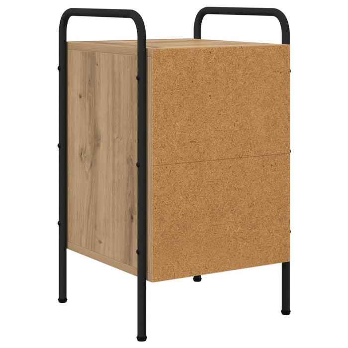 Dulap de noapte 2 buc. Stejar Artizanal 35 x 36,5 x 61 cm WALTI