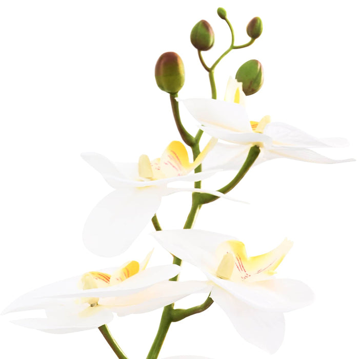 Plantă de orhidee artificială cu ghiveci Alb 45 x 15 x 65 cm - WALTI WALTI