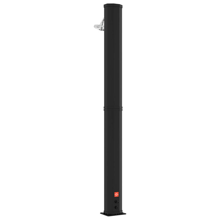 Duș solar cu cap de duș și robinet PVC, ABS, Aliaj de zinc - WALTI WALTI