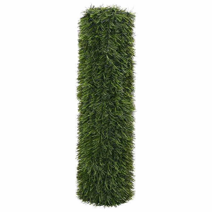 Gard Artificial Verde deschis 1 x 6 m PVC și Oțel - WALTI WALTI