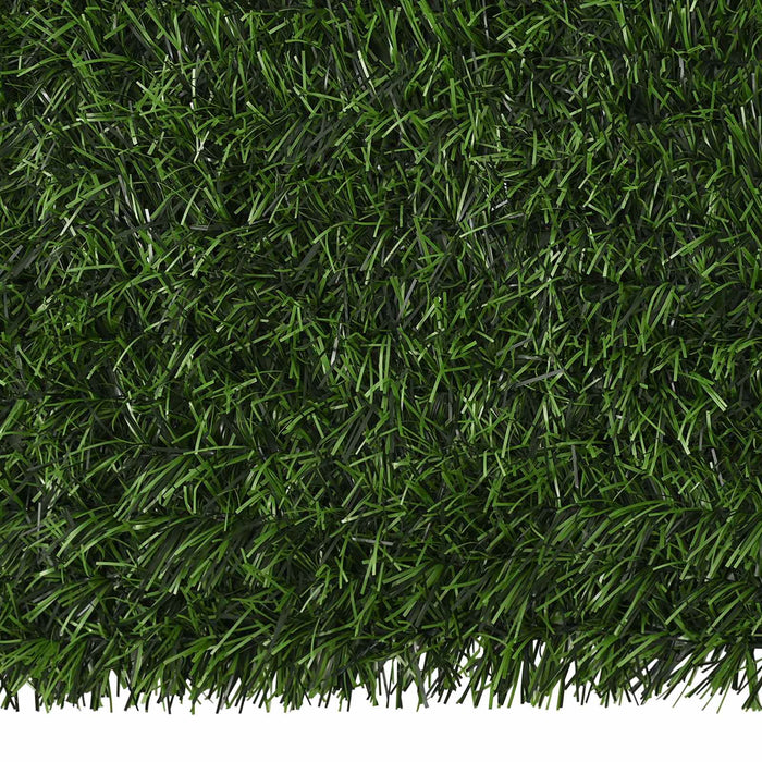 Gard Artificial Verde deschis 1,5 x 6 m PVC și Oțel - WALTI WALTI