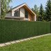 Gard Artificial Verde deschis 1,5 x 6 m PVC și Oțel - WALTI WALTI