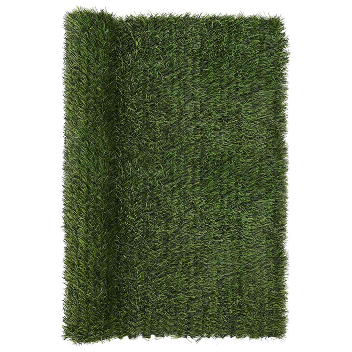 Gard Artificial Verde deschis 1,5 x 6 m PVC și Oțel - WALTI WALTI