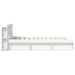 Cadru de pat cu depozitare Alb 80 x 200 cm Lemn prelucrat - WALTI WALTI