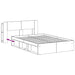Cadru de pat cu depozitare cu headboard Lemn vechi 150 x 200 cm - WALTI WALTI