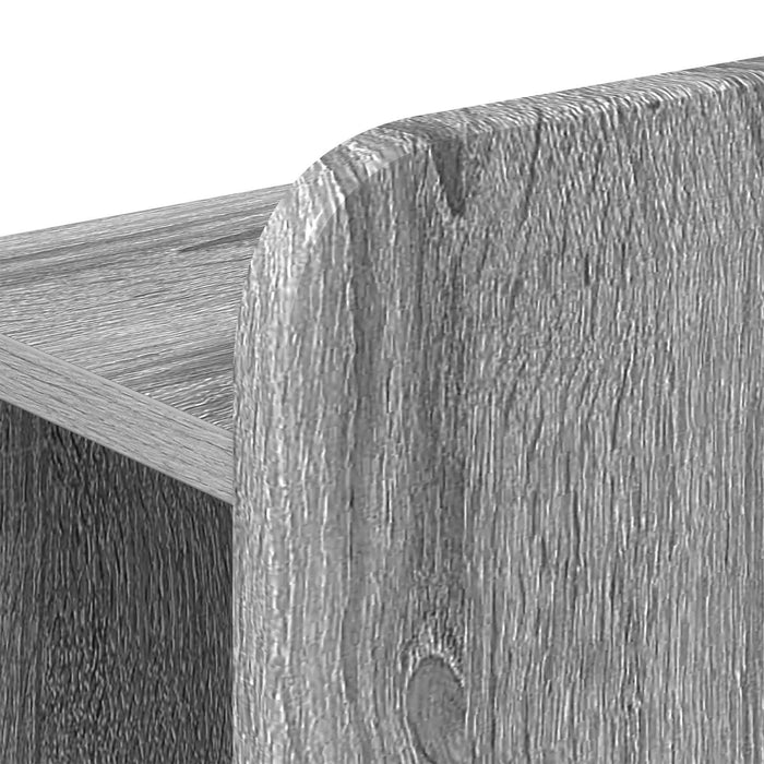 Cadru de pat cu depozitare cu headboard Sonoma gri 200 x 200 cm WALTI