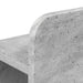 Cadru de pat cu depozitare Gri Beton 80 x 200 cm Lemn prelucrat - WALTI WALTI