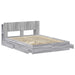 Cadru de pat cu depozitare cu sertar Sonoma gri 150 x 200 cm - WALTI WALTI