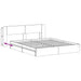 Cadru de pat cu depozitare cu sertar Sonoma gri 200 x 200 cm - WALTI WALTI