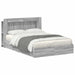 Cadru de pat cu depozitare cu sertar Sonoma gri 140 x 200 cm - WALTI WALTI