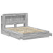 Cadru de pat cu depozitare cu sertar Sonoma gri 160 x 200 cm - WALTI WALTI
