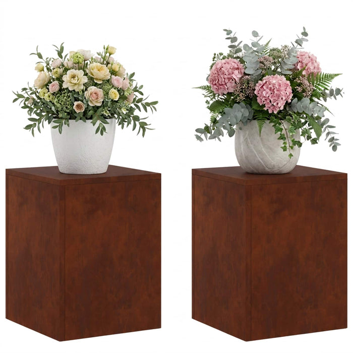 Suport pentru plante 2 pcs Ruginit 30 x 30 x 40 cm WALTI