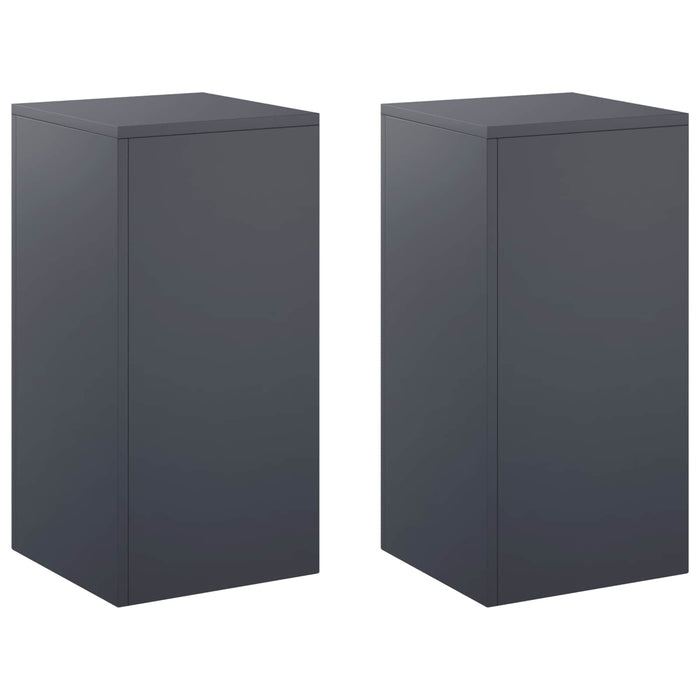 Suport pentru plante 2 pcs Antracit 30 x 30 x 60 cm WALTI