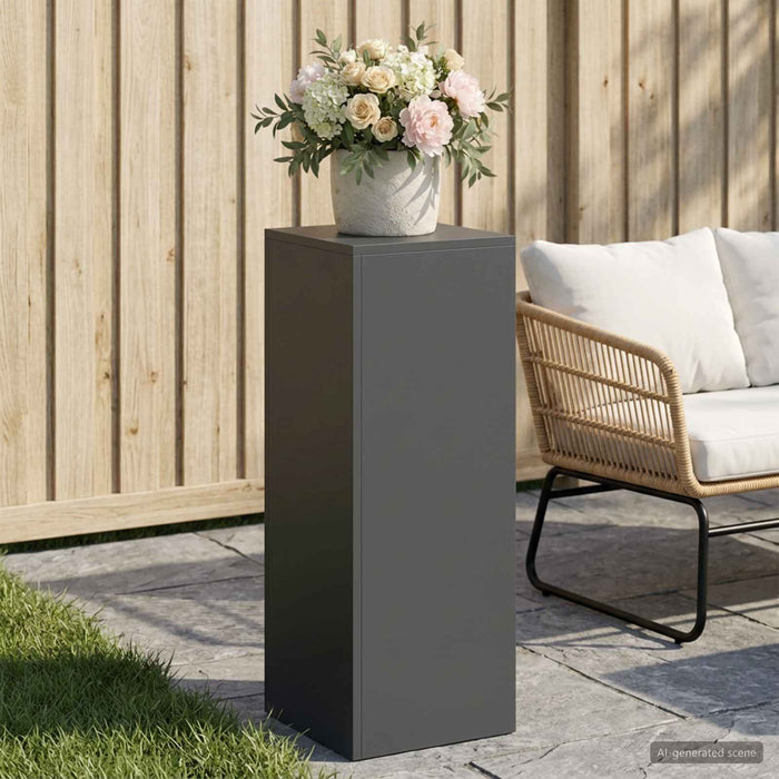 Suport pentru plante Antracit 30 x 30 x 80 cm Oţel inoxidabil WALTI