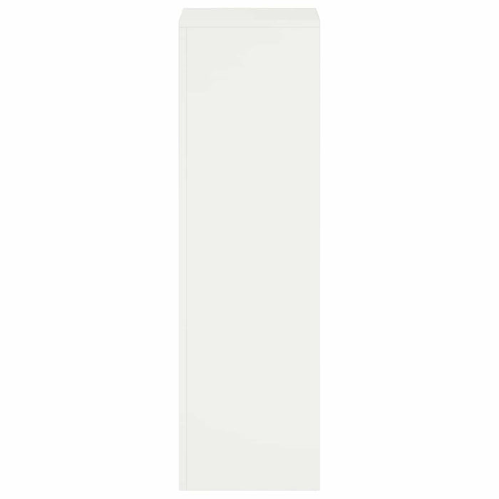 Suport pentru plante 2 pcs Alb 30 x 30 x 100 cm Oțel WALTI