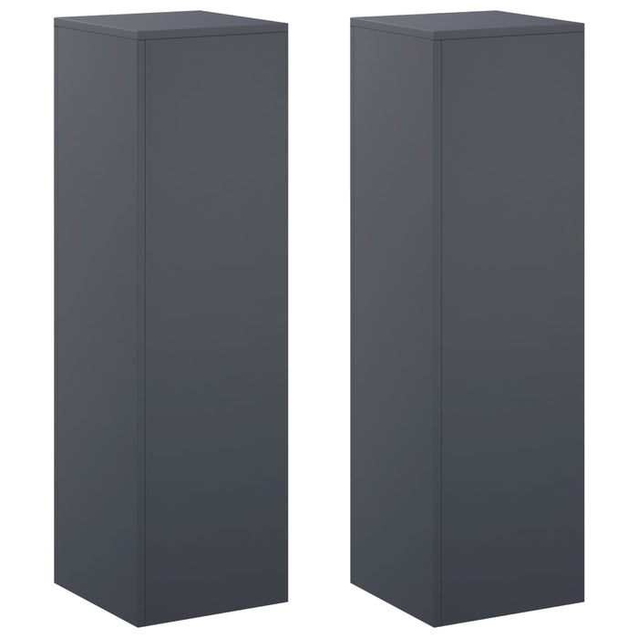 Suport pentru plante 2 pcs Antracit 30 x 30 x 100 cm WALTI