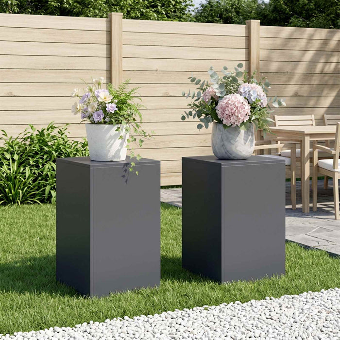 Suport pentru plante 2 pcs Antracit 40 x 40 x 60 cm WALTI