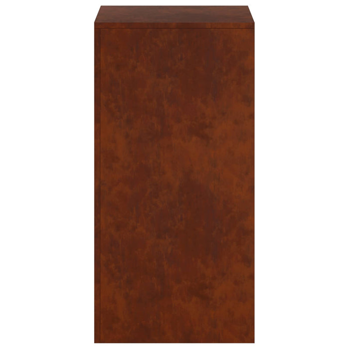 Suport pentru plante 2 pcs Ruginit 40 x 40 x 80 cm WALTI